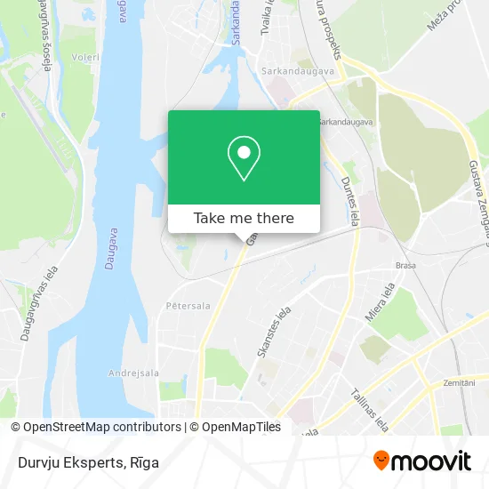 Карта Durvju Eksperts