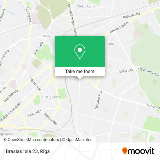 Braslas iela 23 map