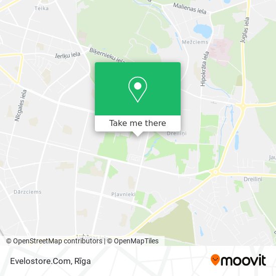 Evelostore.Com map