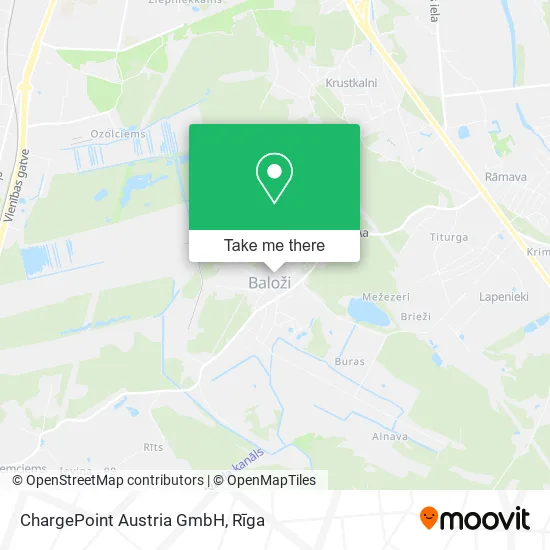 Карта ChargePoint Austria GmbH