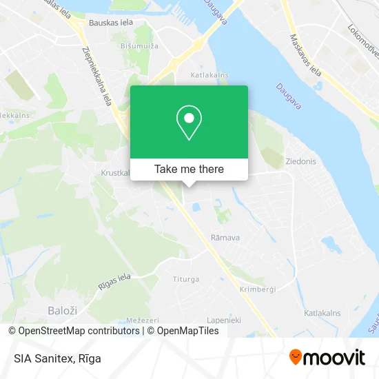 Карта SIA Sanitex