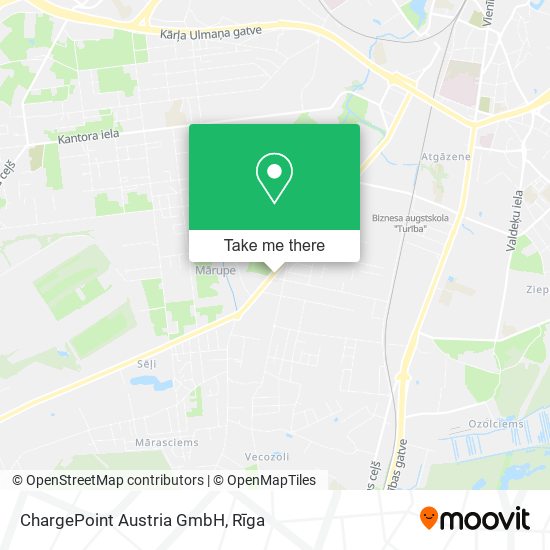 ChargePoint Austria GmbH map