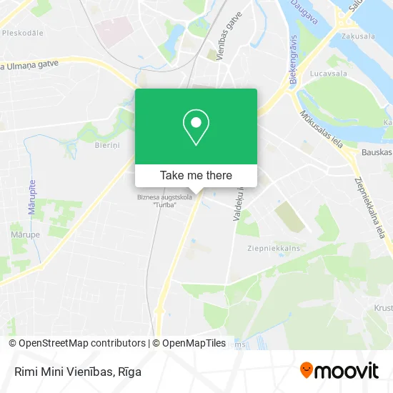 Карта Rimi Mini Vienības