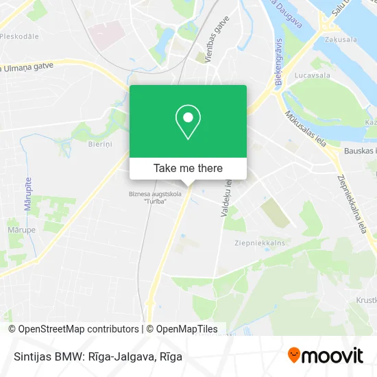 Sintijas BMW: Rīga-Jalgava map