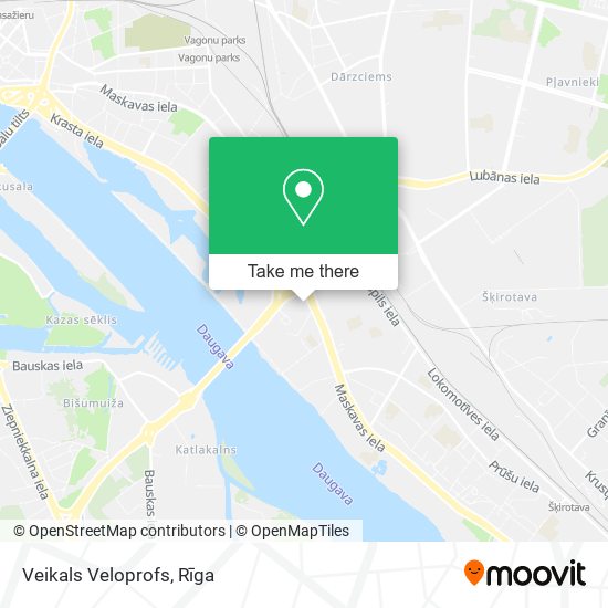 Veikals Veloprofs map