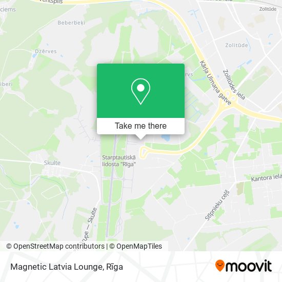 Magnetic Latvia Lounge map