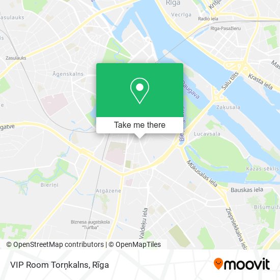 VIP Room Torņkalns map