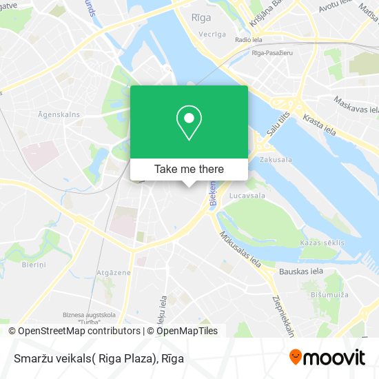Карта Smaržu veikals( Riga Plaza)