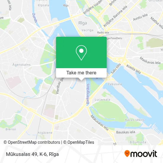 Mūkusalas 49, K-6 map