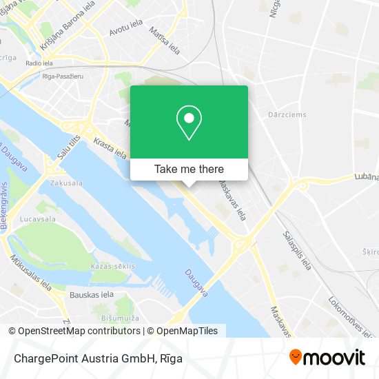 Карта ChargePoint Austria GmbH