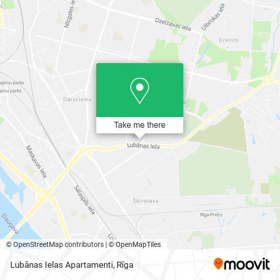 Lubānas Ielas Apartamenti map