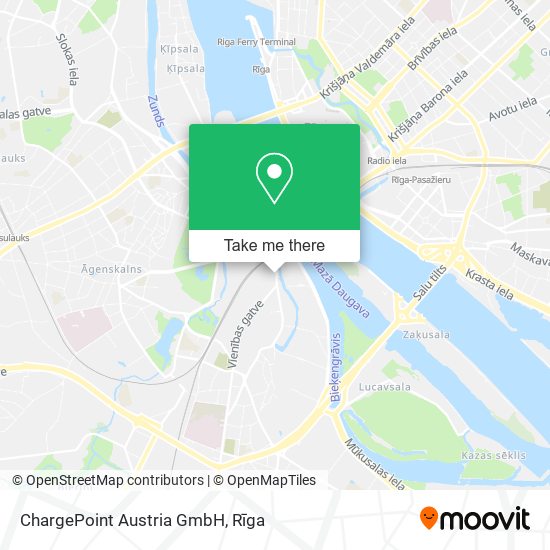 Карта ChargePoint Austria GmbH