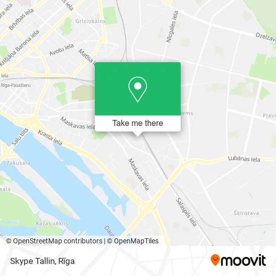 Карта Skype Tallin