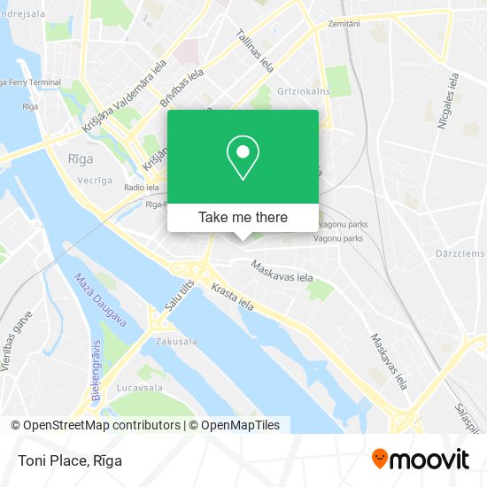 Toni Place map