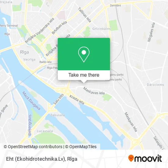 Карта Eht (Ekohidrotechnika.Lv)
