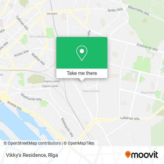 Карта Vikky's Residence