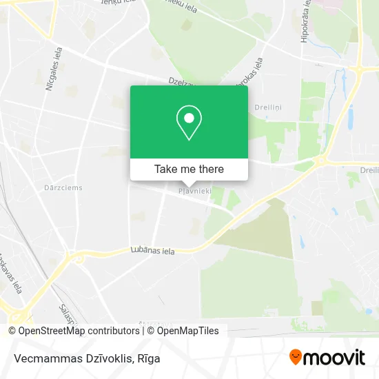 Vecmammas Dzīvoklis map