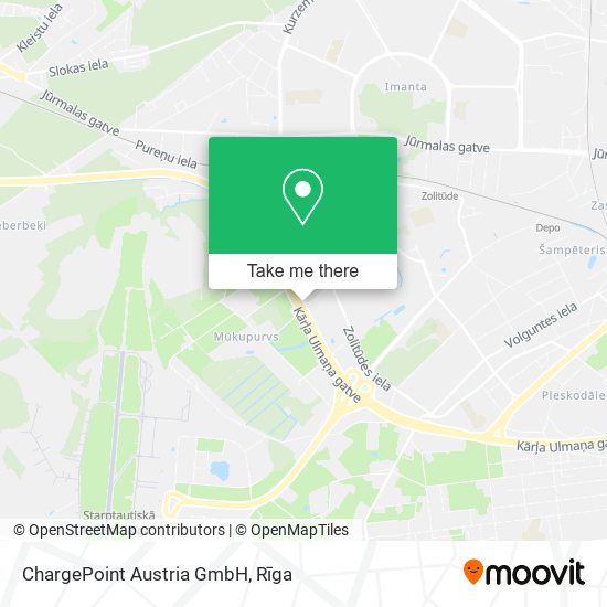 ChargePoint Austria GmbH map