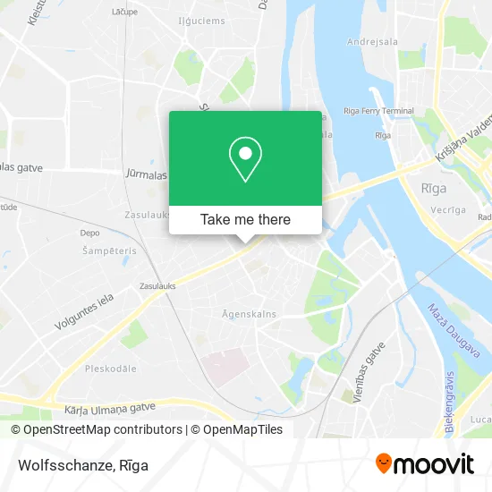 Карта Wolfsschanze