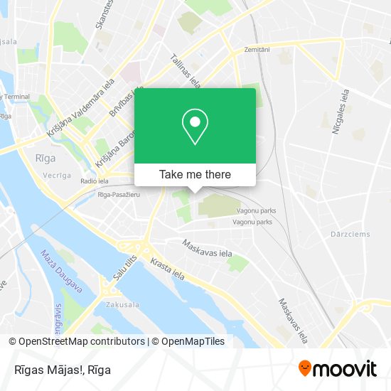Rīgas Mājas! map