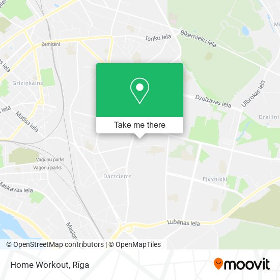 Home Workout map