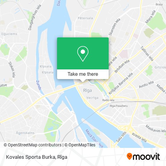 Kovales Sporta Burka map