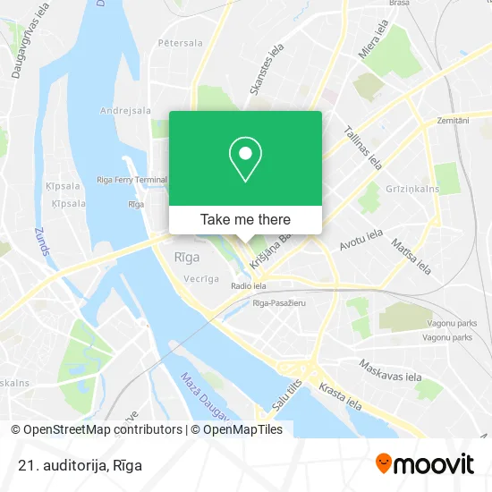 Карта 21. auditorija