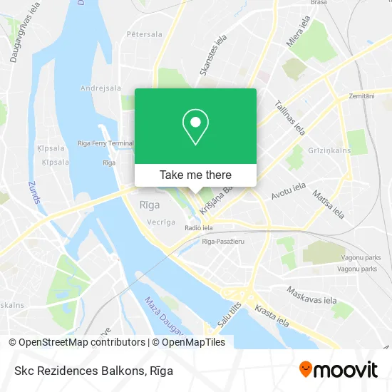 Skc Rezidences Balkons map