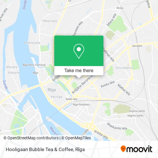 Hooligaan Bubble Tea & Coffee map