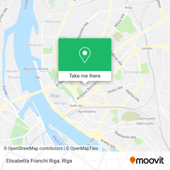 Карта Elisabetta Franchi Riga