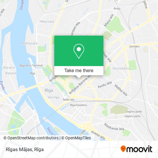 Rīgas Mājas map