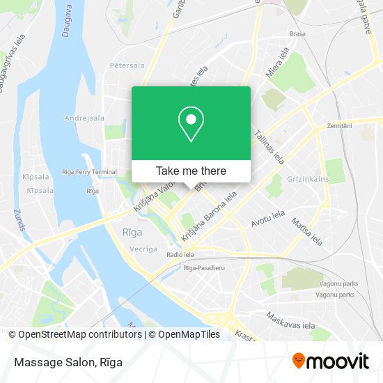 Massage Salon map