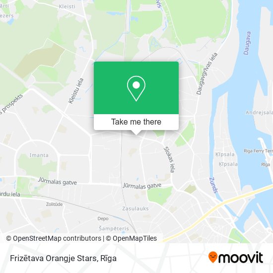 Frizētava Orangje Stars map