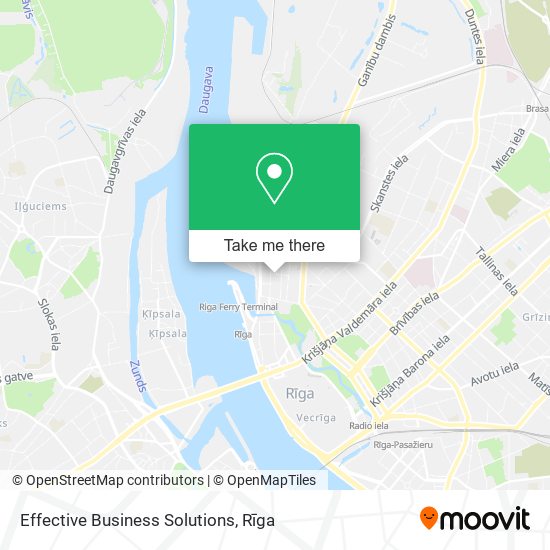 Effective Business Solutions map