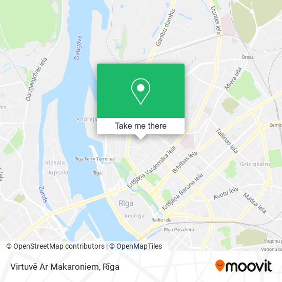 Virtuvē Ar Makaroniem map