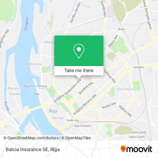 Balcia Insurance SE map