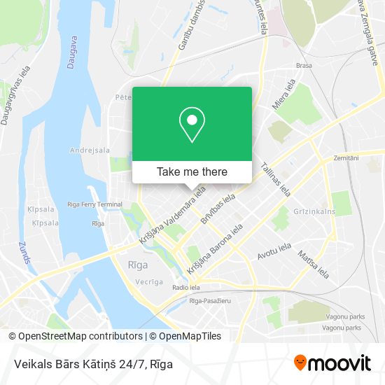 Veikals Bārs Kātiņš 24/7 map