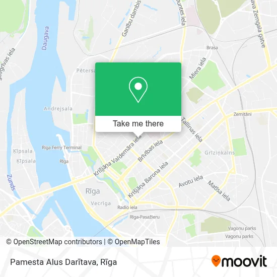 Pamesta Alus Darītava map