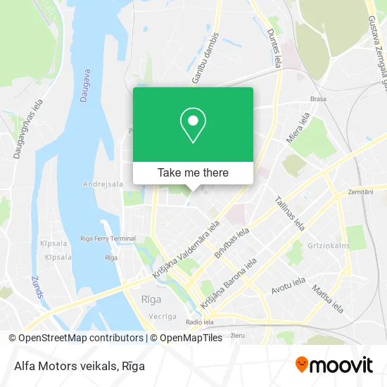 Alfa Motors veikals map