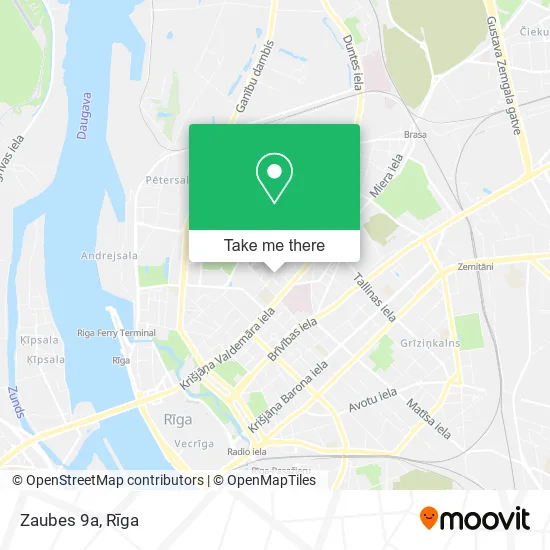 Карта Zaubes 9a