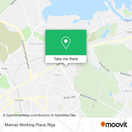 Mamas Working Place map