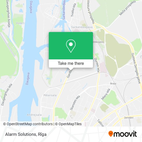 Alarm Solutions map