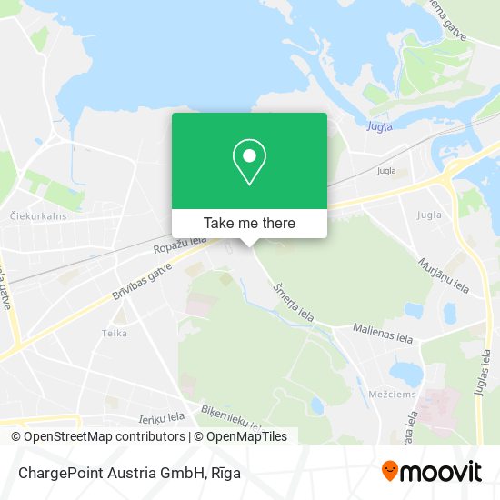 Карта ChargePoint Austria GmbH