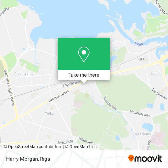 Harry Morgan map