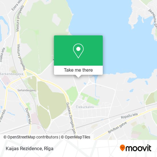 Kaijas Rezidence map