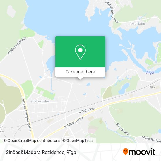 Sinčas&Madara Rezidence map