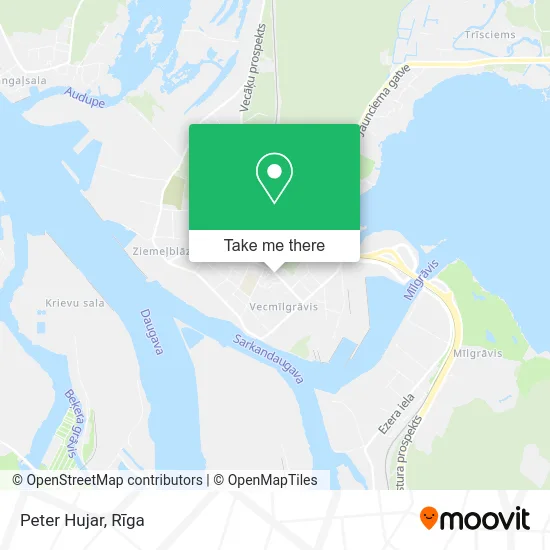 Карта Peter Hujar