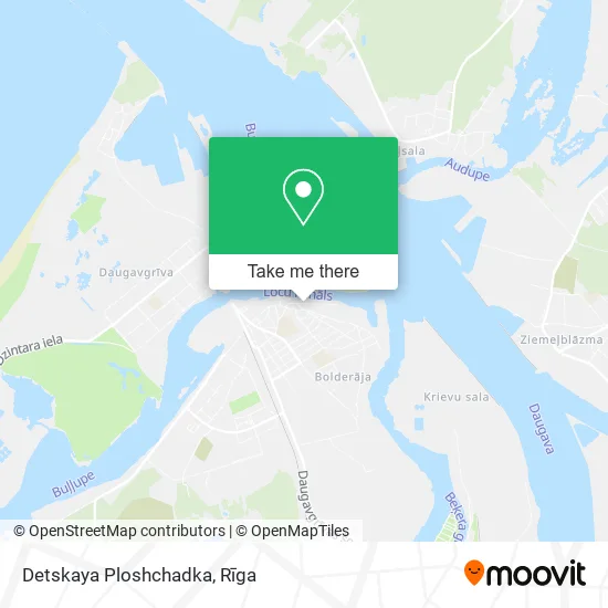 Карта Detskaya Ploshchadka