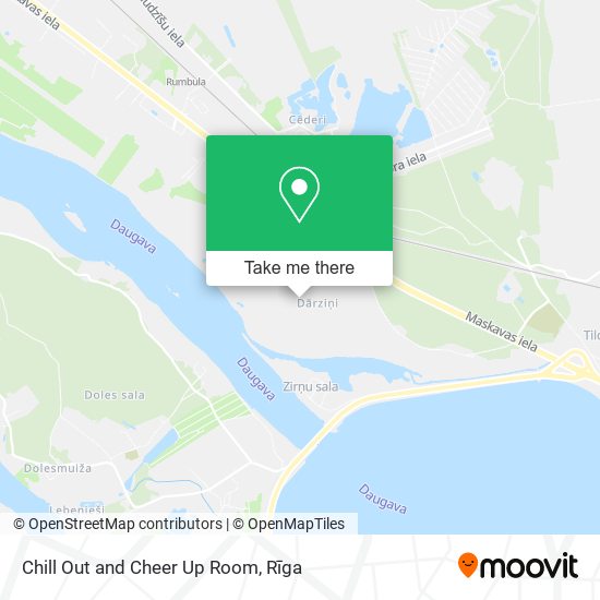 Chill Out and Cheer Up Room map