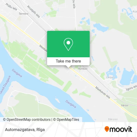 Карта Automazgatava